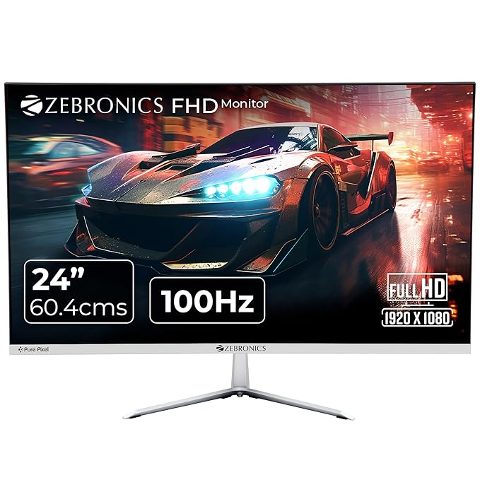 ZEBRONICS A24FHD LED Monitor