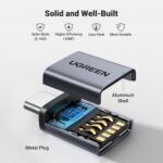 Ugreen US173 Usb-C To Usb 3.0 A Female Adapter (Black)-20808 - Image 9