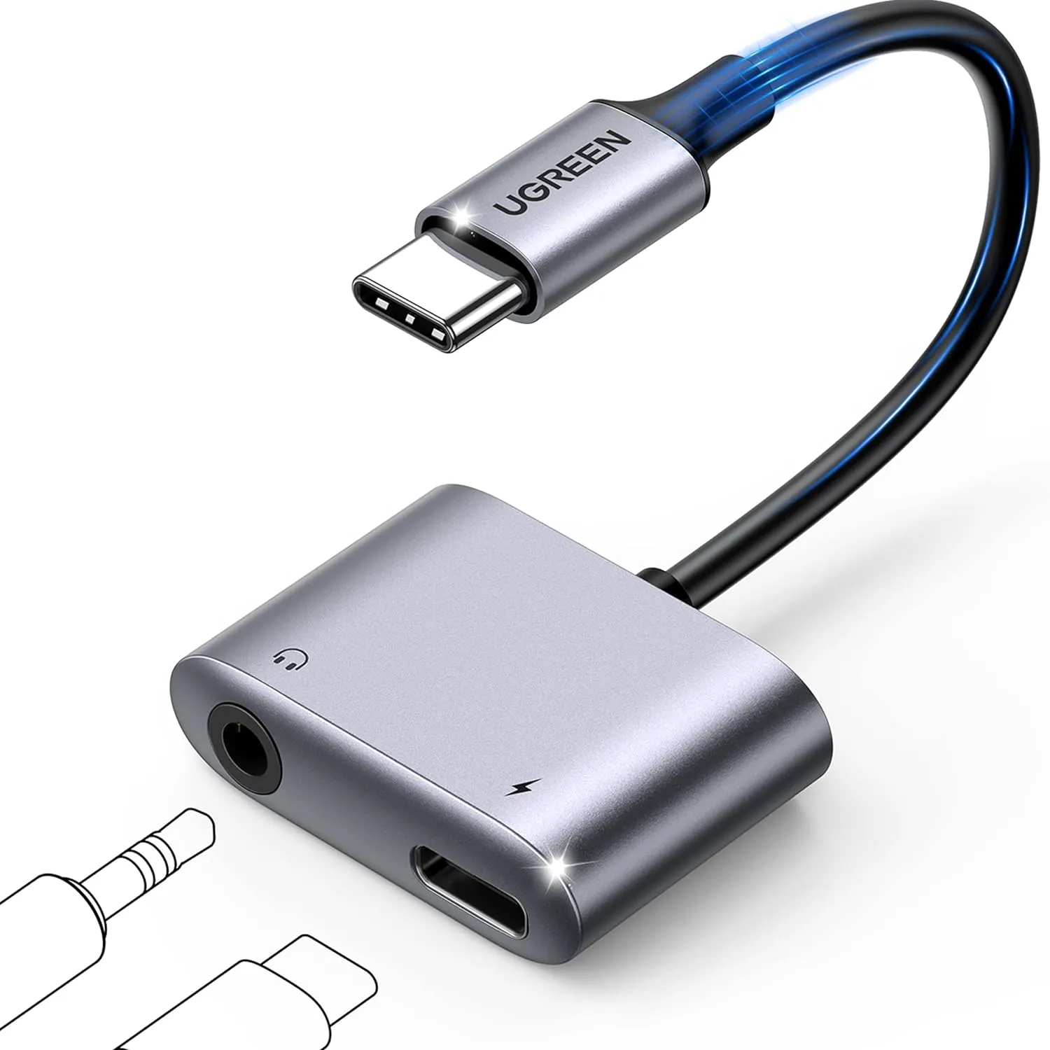 8eb19f0f8ece46e6bf7781902cfd7390-product-assets Ugreen CM231 Usb-C To 3.5Mm Audio Adapter With Pd-60164