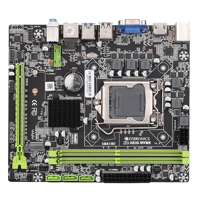 ZEBRONICS Z310 NVMe Micro-ATX Motherboard