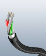 UGREEN US284 Right Angle USB-A to USB-C Cable 3m (Space Gray)-70255 - Image 3