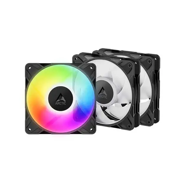 Arctic-P12-Pro-120mm-ARGB-Cabinet-Fan-3-Pack-Black-1 Arctic P12 Pro 120mm ARGB Cabinet Fan 3 Pack (Black)