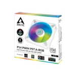 Arctic P14 Pwm Pst Argb Cabinet Fan Single Pack White - Image 3