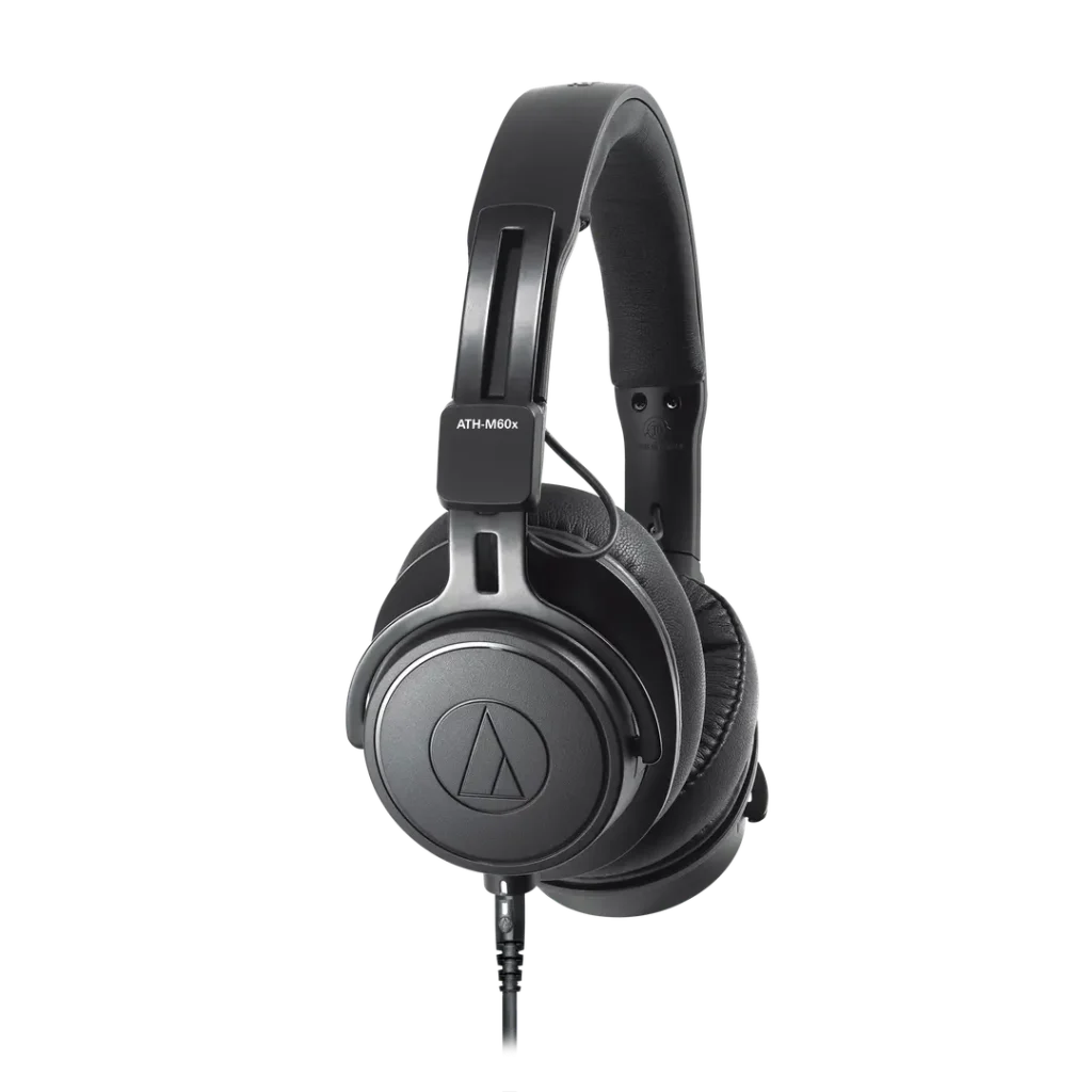 Audio-Technica ATH-M60X Wired On Ear Headphone Without Mic (Black)