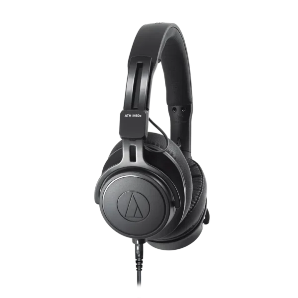 Audio-Technica ATH-M60X Wired On Ear Headphone Without Mic (Black)