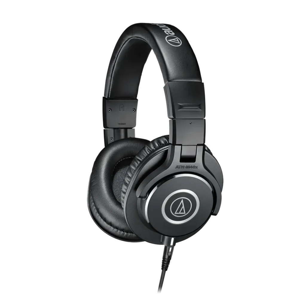 Audio-Technica Ath-M40X Professional Studio Wired Over Ear Headphones Without Mic (Black)