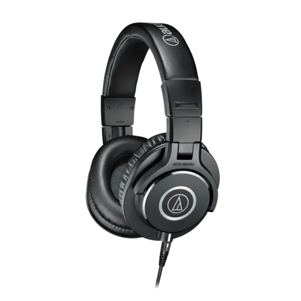 Audio-Technica Ath-M40X Professional Studio Wired Over Ear Headphones Without Mic (Black)