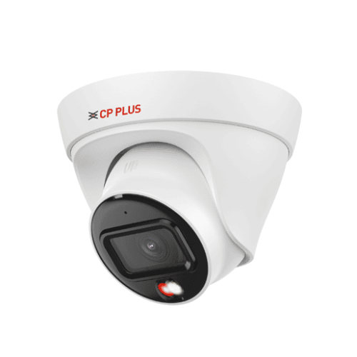 CP PLUS 4MP Full HD IR Dome CCTV Camera with Dual Light, Built-in Mic, 3.6mm Lens & Color Night Vision – CP-UNC-DA41L3C-D-LQ-0360