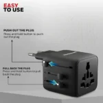 Honeywell World Travel Adapter Black - Image 2