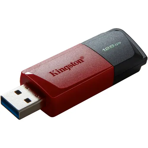 Kingston 128GB DataTraveler Exodia M USB 3.2 Gen 1 Flash Drive (Red)