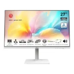MSI Modern MD272QXPW 27-Inch WQHD Business Monitor – White Edition