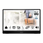 MSI Pro MP161 E2 16” Portable Monitor – Slim & Lightweight Display