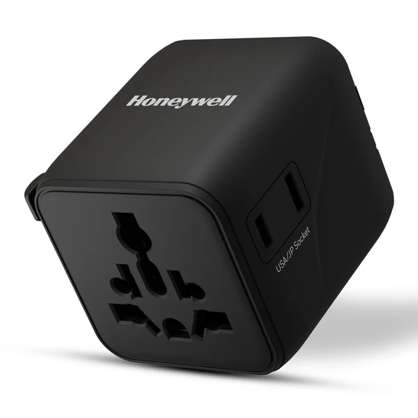 Honeywell World Travel Adapter Black