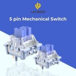 AULA LEOBOG Silent Iris Linear Switch Ideal for Custom Keyboards – 100pcs (SIS100)