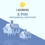 AULA LEOBOG Star Vector (Seiya) SS100 Linear Mechanical Keyboard Switches – Smooth, Durable & Hot-Swappable (100pcs) - Image 2