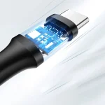 UGREEN US287 USB-A to USB-C Fast Charging Cable 3A Max Black 1m-60116 - Image 4
