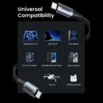 Ugreen US355 USB 3.2 Gen 2 Cable Black 1m-80150 - Image 6