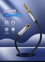 Ugreen AV118 3.5Mm Male To 3.5Mm Female Extension Cable 5M (Black)-10538 - Image 4