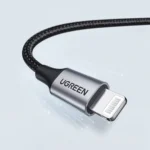 Ugreen US199 USB-A to Lightning Cable 2.4A Max Black 2m-60158 - Image 4