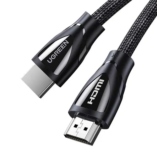 Ugreen Hd140 Hdmi 8K Cable Male To Male Braided Black 0.5M-40300