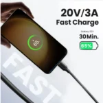 UGREEN US286 USB-C to USB-C PD Fast Charging Cable 3A Max Black 1m-50997 - Image 5