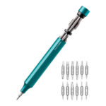 HOTO 24 in 1 Multi Bit Mini Screwdriver Set Magnetic, Manual Precision Screwdriver Set, EDC Pen Screwdriver for Eyeglasses, Electronics, Watches, Phones, Laptops, Cameras(QWLSD004)