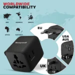 Honeywell World Travel Adapter Black - Image 3