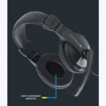 ZEBRONICS Zeb-200HM Wired On-Ear Headphones with Mic – Dual 3.5mm Connectivity - Image 2