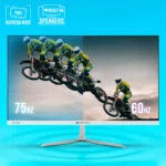 ZEBRONICS EA124 24" Full HD 100Hz LED Monitor – Ultra Slim Bezel & Metal Stand - Image 5