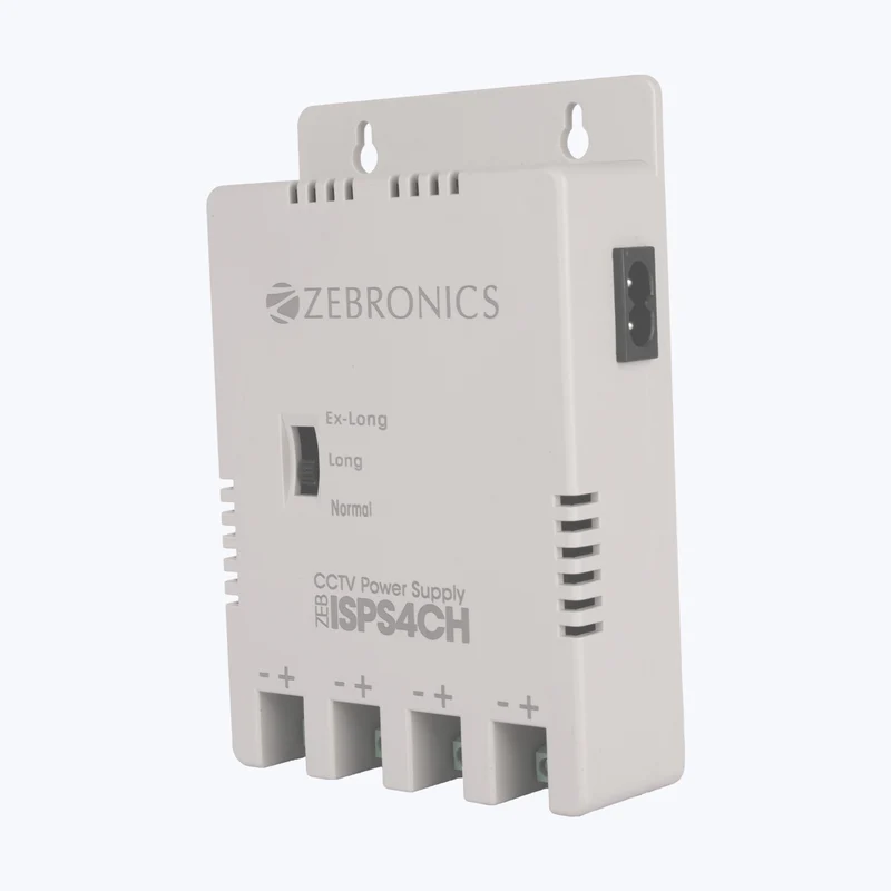 Zebronics 4 Channel SMPS Multi Mode CCTV Power Supply