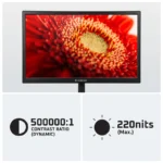 ZEBRONICS ZEB-A20 19.5" LED Backlit Monitor – Pure Pixel Display - Image 5