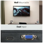 ZEBRONICS ZEB-A20 19.5" LED Backlit Monitor – Pure Pixel Display - Image 3