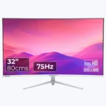ZEBRONICS AC32FHD 32" Curved Full HD 75Hz Monitor – White Edition