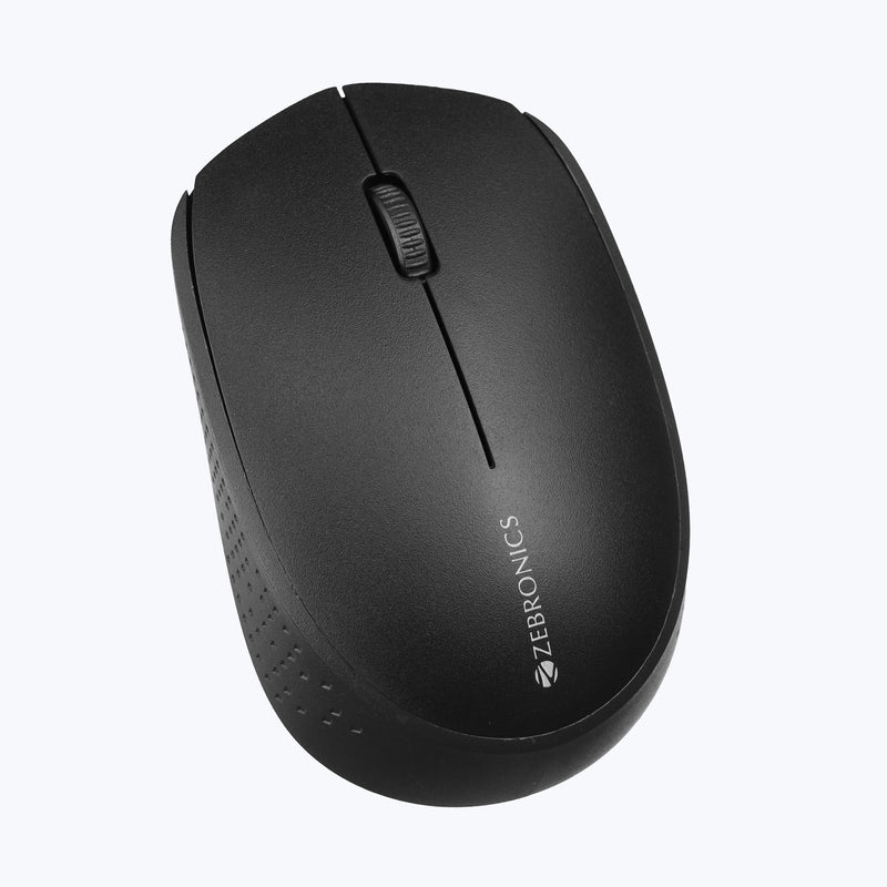 Zebronics Zeb Active Wireless Mouse – Black
