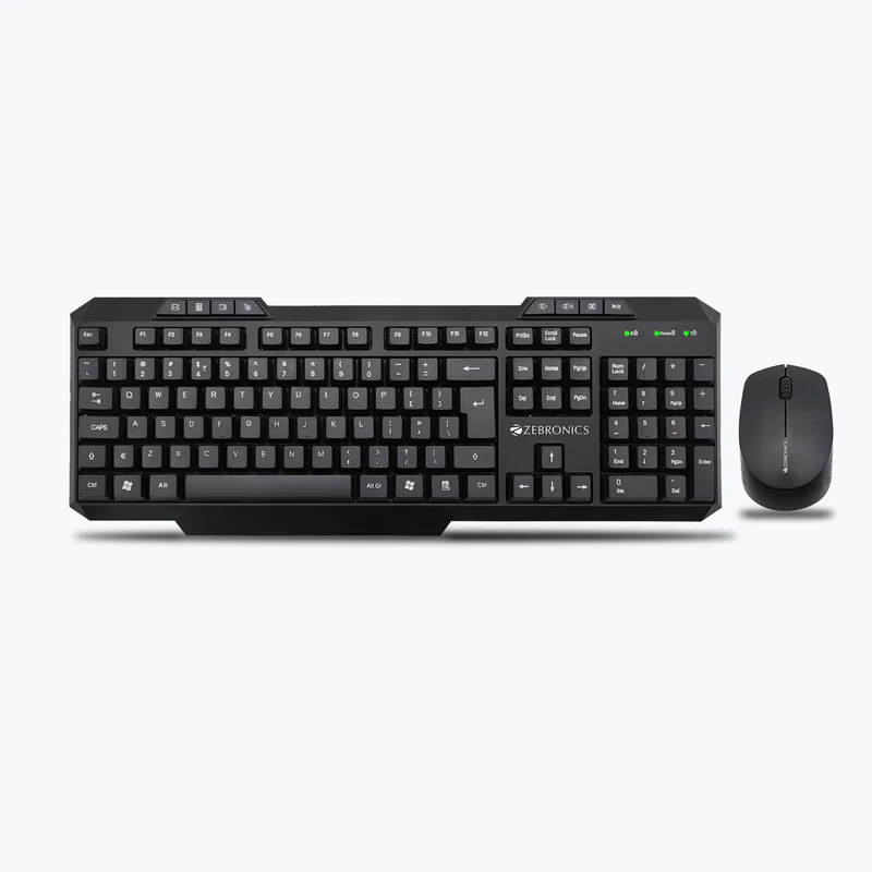 Zebronics Companion 151 USB Keyboard & Mouse Combo – Black