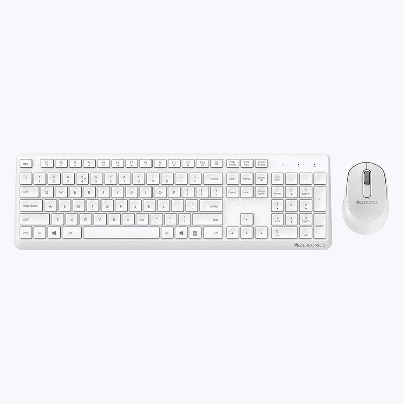 Zebronics Companion 200 USB Keyboard & Mouse Combo –White