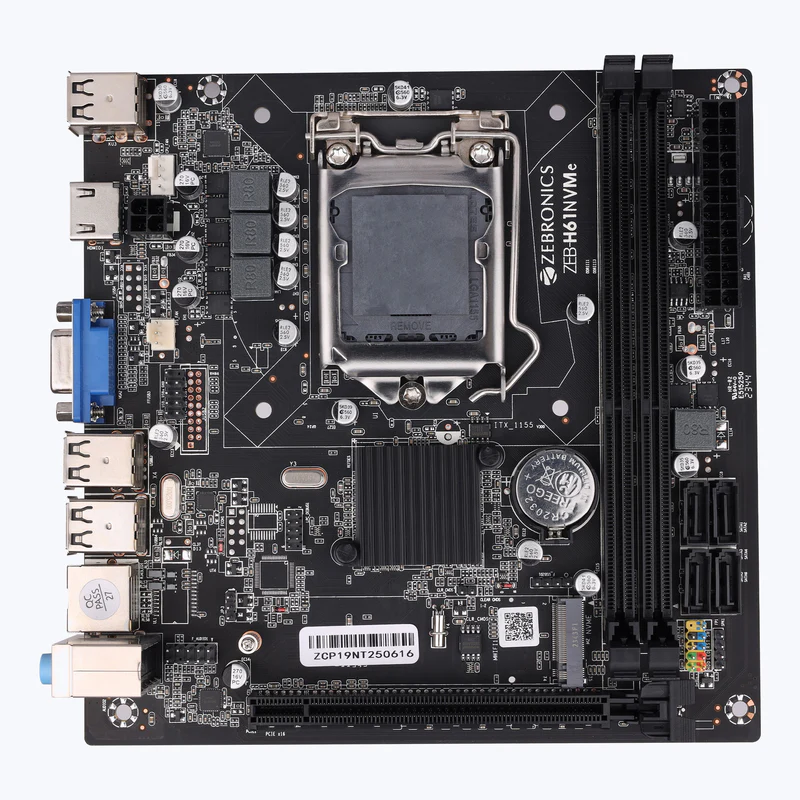 ZEBRONICS H61-NVMe Micro-ATX Motherboard