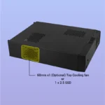 Zebronics Joy Slim Desktop Cabinet for Home & Office - Image 3