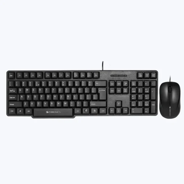 Zebronics Judwaa 850 USB Keyboard & Mouse Combo – Black