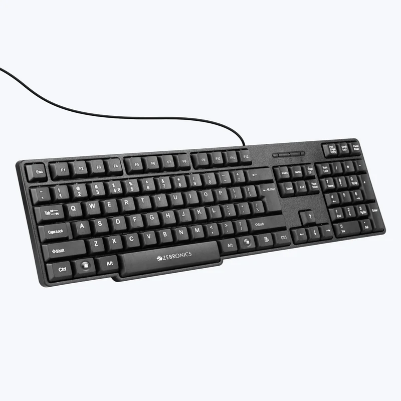 Zebronics Zeb-K65 USB Keyboard – Black