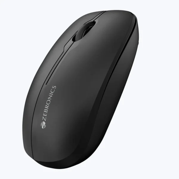 Zebronics Zeb-NEXA Wireless Mouse – 1600 DPI Ergonomic Design Black