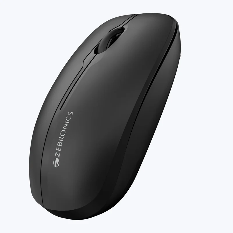 Zebronics Zeb-NEXA Wireless Mouse – 1600 DPI Ergonomic Design Black