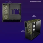 Zebronics Zeb-Shadow Core Premium Black Gaming PC Cabinet - Image 4