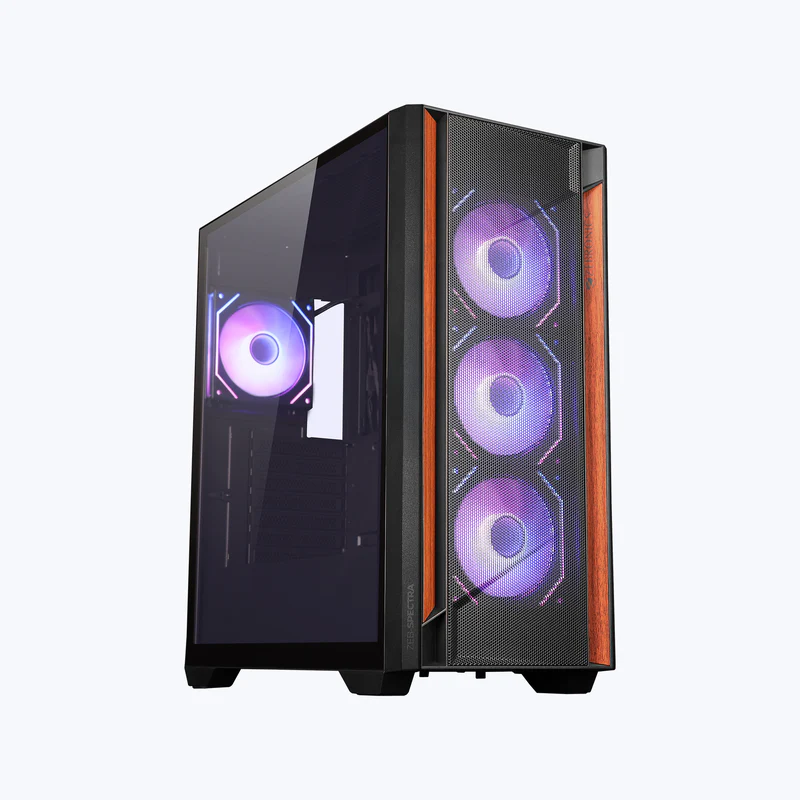 Zebronics Zeb-Spectra Premium Black Gaming PC Cabinet