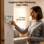 Zebronics VDP7100 7-inch Video Door Phone with Night Vision & Smart Door Unlock System - Image 2