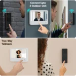 Zebronics VDP7100 7-inch Video Door Phone with Night Vision & Smart Door Unlock System - Image 5