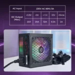 ZEBRONICS Zeb-VS750Z Gaming PSU (Black) - Image 3