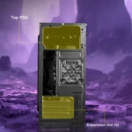 ZEB-ZIUM 10 Mid Tower Gaming Cabinet | Acrylic Side Panel PC Case - Image 2