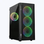 Zebronics Zeb-Cyro Premium Gaming Cabinet BLACK