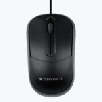 Zebronics Zeb Comfort Plus Wired Mouse – Black - Image 6